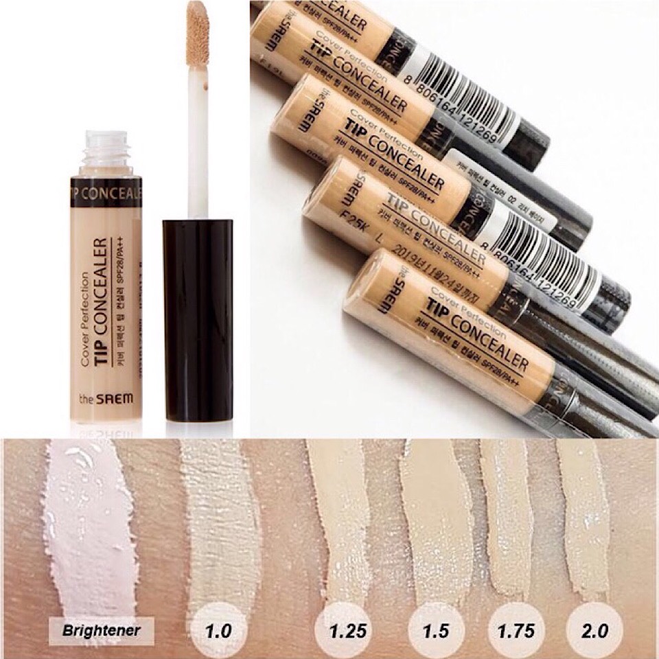 Che khuyết điểm The Saem Cover Perfection Tip Concealer